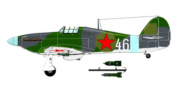 Hawker Hurricane Mk.IIb USSR Armament